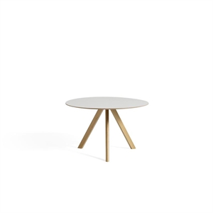 Mesa de Comedor HAY CPH20 Ø120 Roble/ Marfil