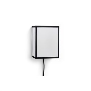 HAY Ava Lámpara de Pared Cuadrada Blanco