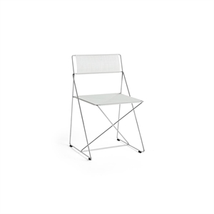 Silla HAY X-Line Cromo/ Blanco Tiza