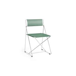 Silla HAY X-Line Cromo/Verde Puerro