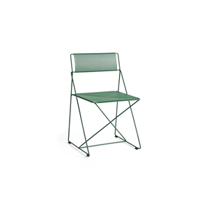 Silla HAY X-Line, Acero con Recubrimiento en Polvo/verde Puerro