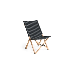 HAY Outdoor Market Silla plegable Negro/ Beige
