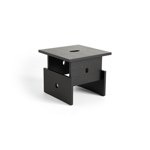 Mesa de centro HAY Wood Box de roble Negro