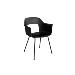 Silla de Comedor HAY Layout 211 con Reposabrazos , Negro