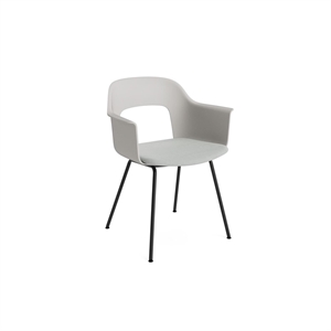 Silla de Comedor HAY Layout 213 con Reposabrazos Gris Nube/ Negro/Relate 431
