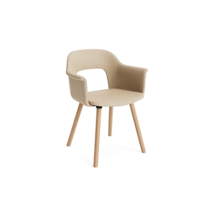 Silla de Comedor HAY Layout 224 con Reposabrazos Hallingdal 220/Roble