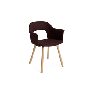 Silla de Comedor HAY Layout 224 con Reposabrazos Vidar 693/Roble