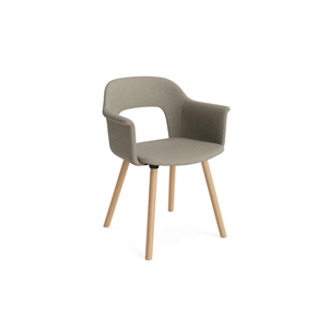 Silla de Comedor HAY Layout 224 con Reposabrazos Naveli 143/Roble