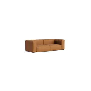 Sofá HAY Mags Soft de 2,5 Plazas, Combinación 1 Sense Cognac