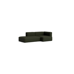 Sofá HAY Mags Soft de 2,5 Plazas, Combinación de 3 Plazas, Derecha, Maglia, Verde Oscuro