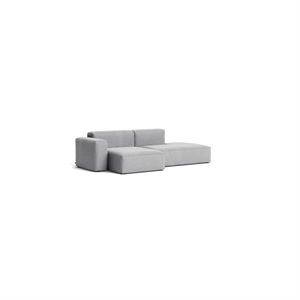 Sofá HAY Mags Soft Low de 2,5 Plazas, Combinación de 3 Asientos, Izquierdo, Hallingdal 130