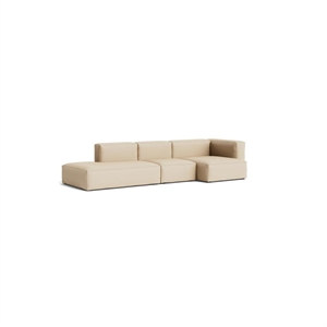 Sofá HAY Mags Soft de 3 Plazas, Combinación 4, Derecho, Hallingdal 220