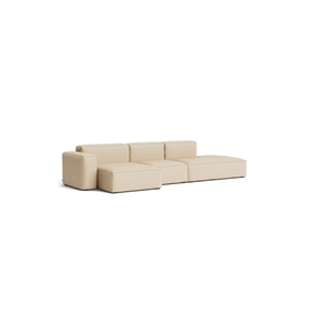 Sofá HAY Mags Soft Low de 3 Plazas, Combinación 4, Izquierda, Hallingdal 220