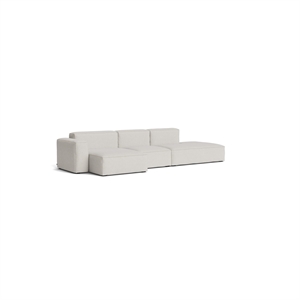 Sofá HAY Mags Soft Low de 3 Plazas, Combinación 4 a La Izquierda, Story 102