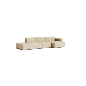 Sofá HAY Mags Soft Low de 3 Plazas, Combinación 4, Derecho, Hallingdal 220