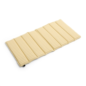 Cojín de Asiento HAY Terrazza 82x40 Rayas Llamativas Amarillas