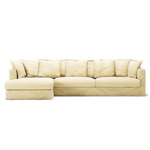 Sofá de 3 Plazas Decotique Le Grand Air, Lado Derecho, Color Morning Glow/Lime