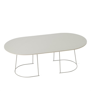 Mesa de Centro Muuto Airy Gris Grande