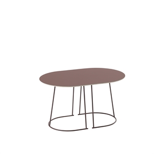 Muuto Airy Mesa De Centro Ciruela Pequeño