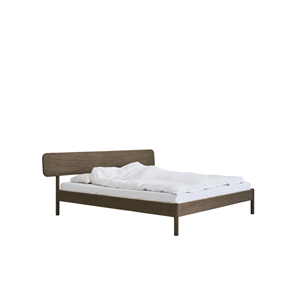 Estructura de Cama Rye Sleep Alken 140x210 Roble Ahumado
