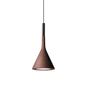 Lámpara Colgante de Exterior Foscarini Aplomb en Rojo Pompeyano