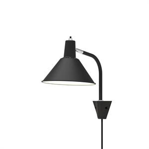 NUAD Arcon Lámpara de Pared Negro/ Cromo