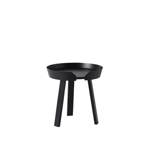 Mesa de Centro Muuto Around Negro Pequeño