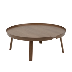 Muuto Around Coffee Table Marrón Oscuro Extra Grande