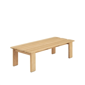 Mesa de Centro de Exterior Muuto Assemble de Teca (135 x 55 Cm)