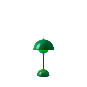 &Tradition Flowerpot VP9 Lámpara de Mesa Portátil Verde Signal