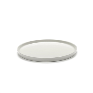 Serax Cena High Plate L Marfil