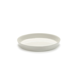 Serax Cena Deep Plate M Marfil