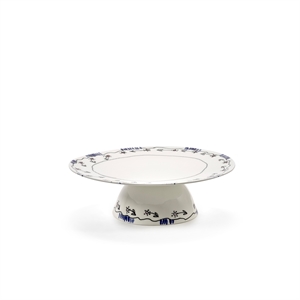 Plato para tartas Serax MF L Blanco/ Azul