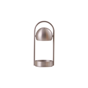 Lámpara de Mesa Portátil Frandsen Ball de Aluminio Pulido