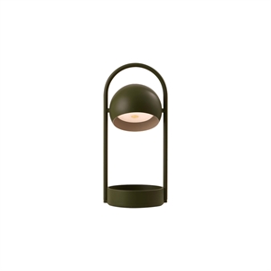 Lámpara de Mesa Portátil Frandsen Ball Verde Oliva