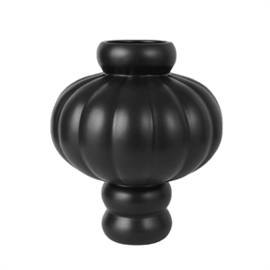 Louise Roe Globo 03 Jarrón Tinta Negra
