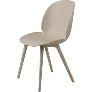 GUBI Silla de Comedor Beetle Plástico Beige