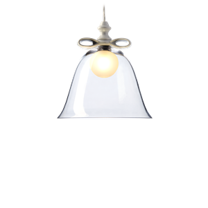 Campana Moooi Lámpara Colgante Grande Blanco/ Transparente