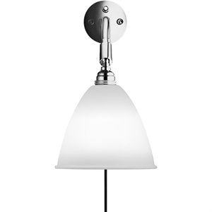 Bestlite BL7 Wall Lamp Chrome & Porcelain