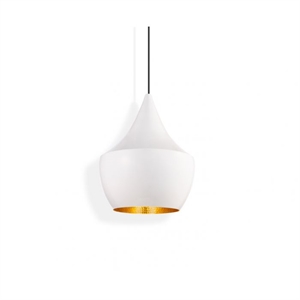 Tom Dixon Beat Fat Lámpara Colgante Blanco LED