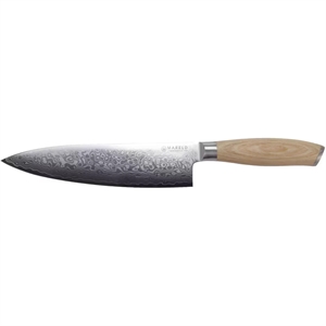 Cuchillo de Chef Japonés Mareld Akio de 21 cm de Madera Clara