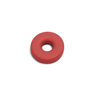 Pedestal Cable Bagel Cable Rojo Ardiente