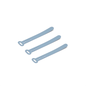 Pedestal Cable Tie Azul Empolvado