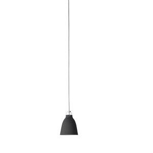 Fritz Hansen Caravaggio Lámpara Colgante Negro Mate P1