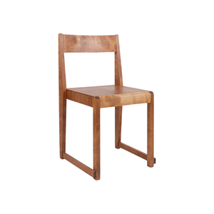 Silla de Comedor Frama 01 Marrón Cálido