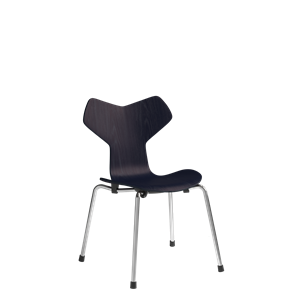 Fritz Hansen Grand Prix Silla Infantil Cromo/890 Azul Medianoche