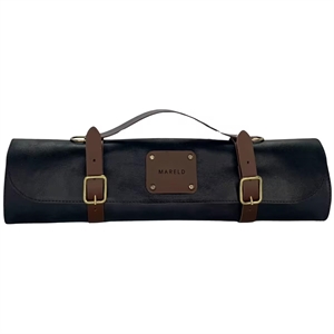 Bolsa para Cuchillos Mareld con 7 Negro, Color Negro