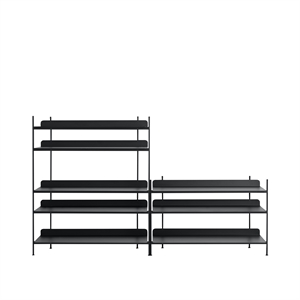 Muuto Compile Estantería 7 Negro