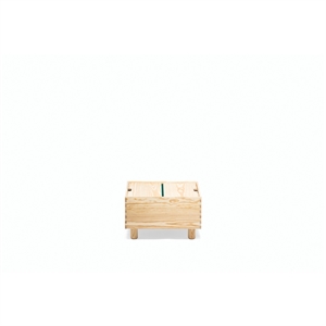 Caja Established & Sons N.º 1 Mesa Auxiliar L70 Madera/ Verde