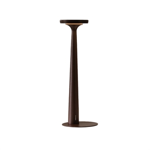 Lámpara de Mesa Karman Papiria, Mate Marrón